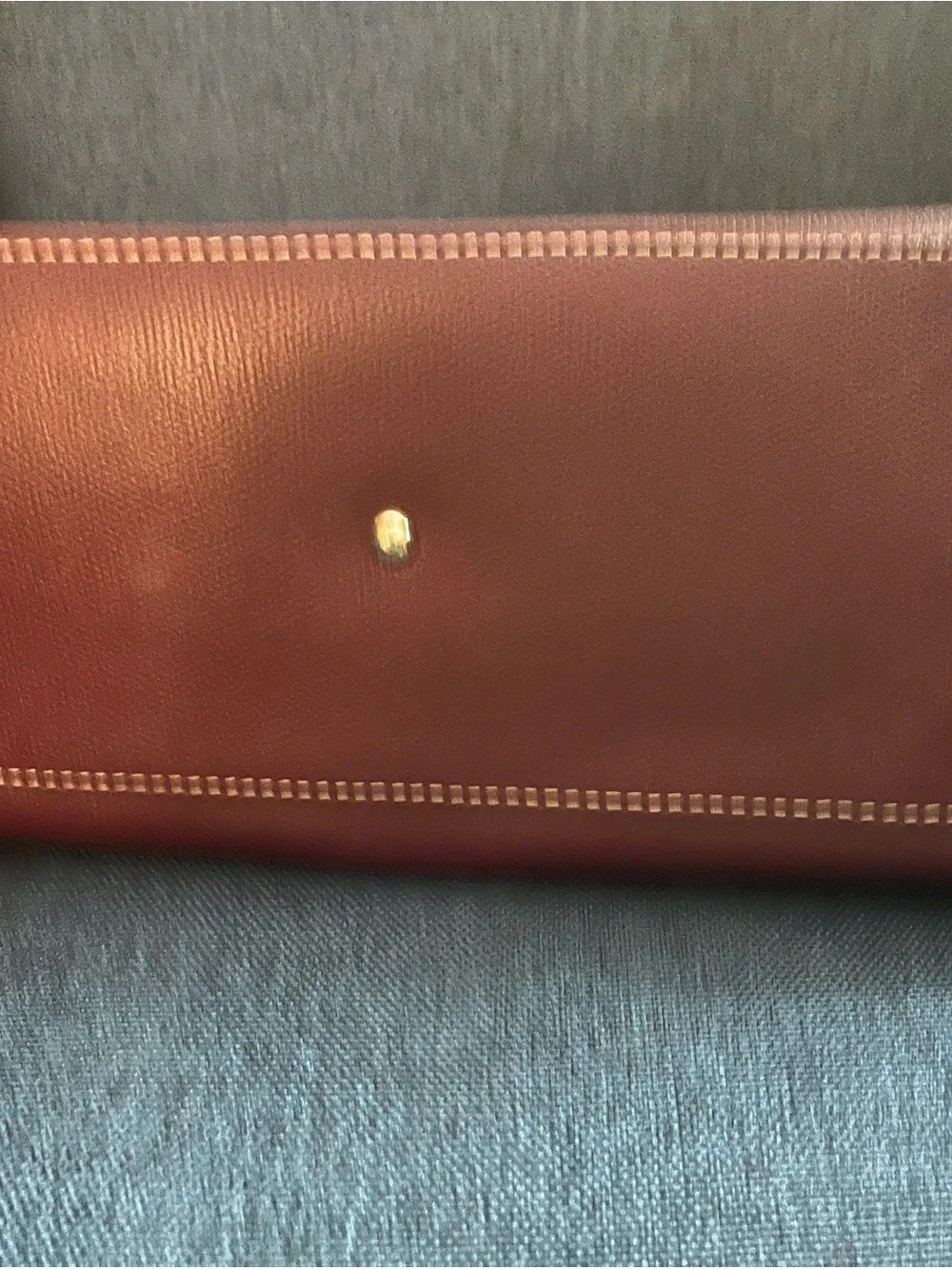 Dooney & Bourke Burgundy and Tan Leather Satchel